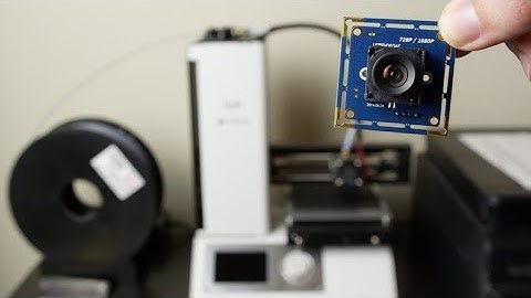 Add a Camera to your 3D Printer!