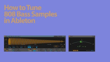 Tuning 808 Bass Samples in Ableton Live 10