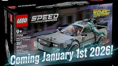 NEW LEGO Back to the Future TIME MACHINE! (Set 77256) – Full Breakdown + Minifig Comparison