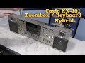 Casio KX-101 Bizarre Boombox/Keyboard hybrid