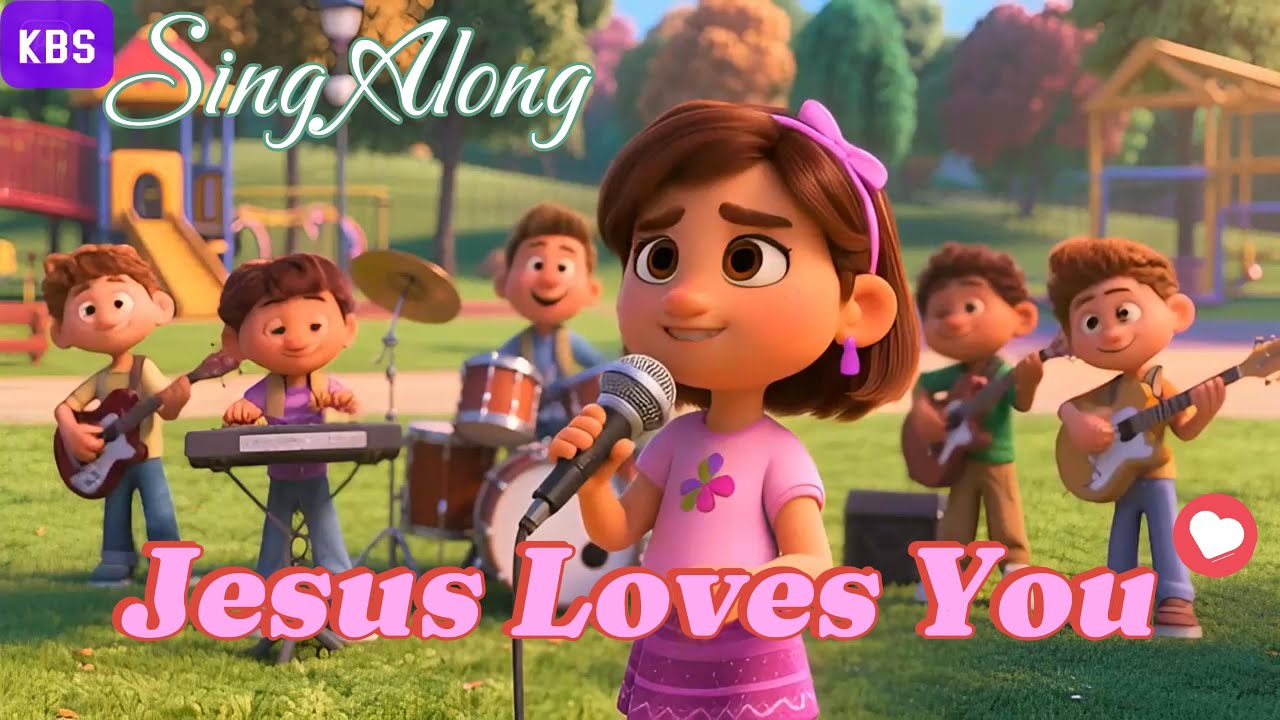 "Jesus Loves You – Sing Along Bible Song for Kids | Uplifting Christian ...