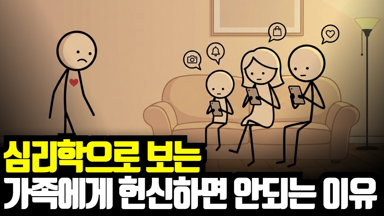 심리학이 말하는 가족을 위한 희생, 행복으로 이어질까?