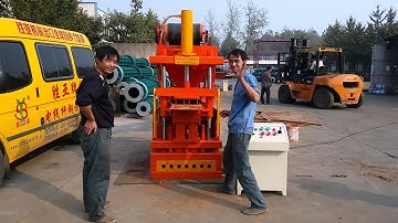 SYN2 5 fully automatic hydraulic lego interlocking block making machine