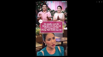 MC Quyền Linh lên tiếng về mâu thuẫn với Cát Tường khi dẫn chung 