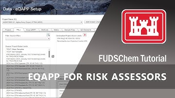 eQAPP for Risk Assessors - FUDSChem