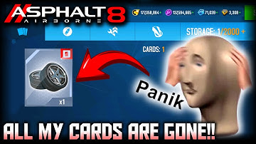 EMPTY INVENTORY BUG!! 𝐏𝐀𝐍𝐈𝐊 𝐧𝐨𝐢𝐬𝐞𝐬 - MB SLS AMG GT C.F.E. in MP (Asphalt 8)