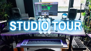 Epic SYNTHESIZER Bedroom Studio Tour 2024
