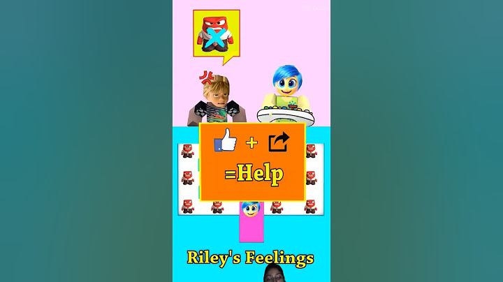 Together with Joy, help make Riley's emotions happier! 👍