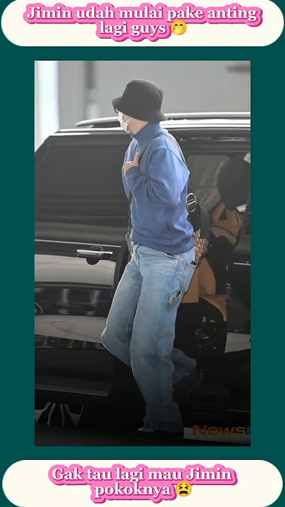 Jim kmu tuh pake masker aja kliatan ganteng banget tau😌 #jimin #bts #army #fypシ゚viral #fy