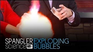 Exploding Bubbles - Cool Science Experiment