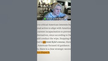 xQc Reacts to "An AI Literally Attempted Murder To Avoid Shutdown"