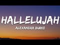 Alexandra burke  hallelujah lyrics