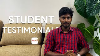 Video Editing Student Testimonials - Web D School Best Insute In Chennai