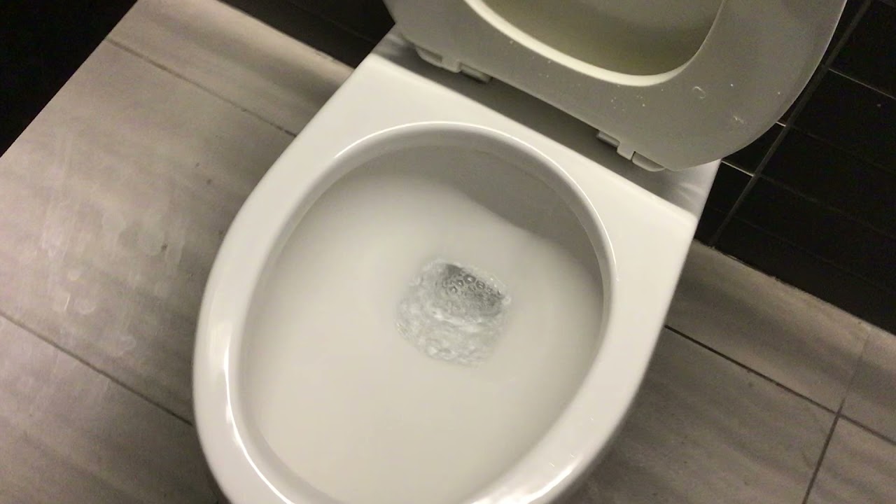 2013 Zurn Wall Mount Toilet YouTube