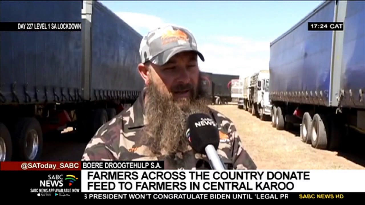 Farmers around SA come to the aid of Central Karoo fellow farmers YouTube