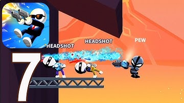 Johnny Trigger - Gameplay Walkthrough Part 7 - levels 164 -190(iOS, Android)