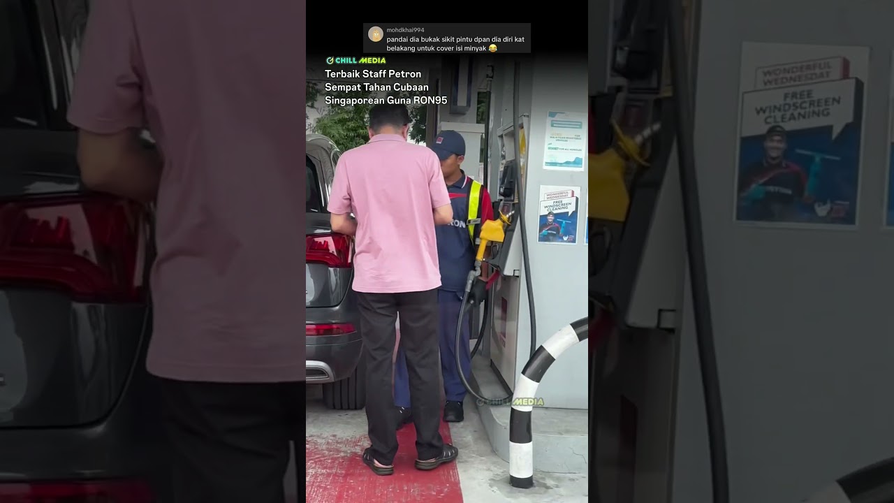 Cubaan Singaporean Naik Audi Isi RON95 🎥: Zachary