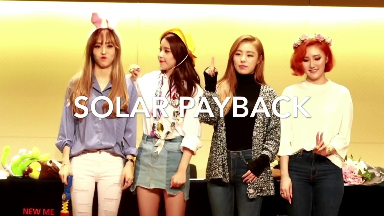 MAMAMOO FUNNY CLIP#2- Moonbyul jut can't stop bothering poor yeba TT/ 星伊真的很喜欢捉弄傻容😅😅😅