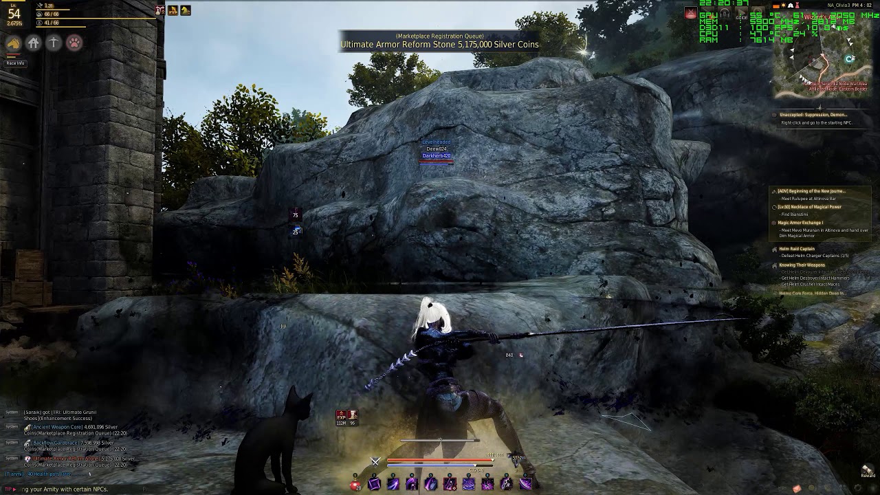 Black Desert Online Game Play 1440p GIGABYTE AORUS Xtreme GeForce GTX