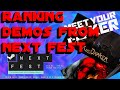 I played 11 demos from Steams February NextFest including the [over]hyped Dark and Darker