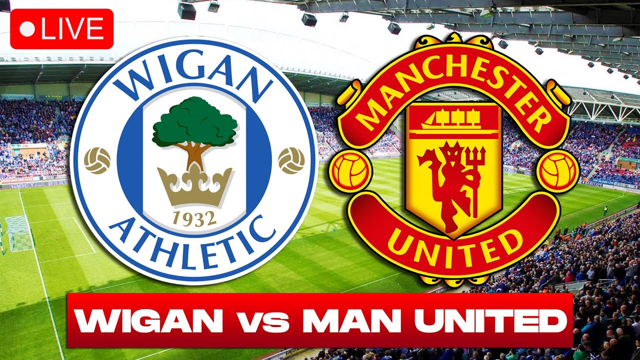 WIGAN vs MANCHESTER UNITED LIVE Stream FA Cup Football Watchalong