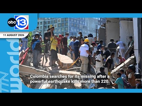 Video Colombia searches for its missing after a powerful earthquake kills more than 220. | ABC 13 KTRK-TV