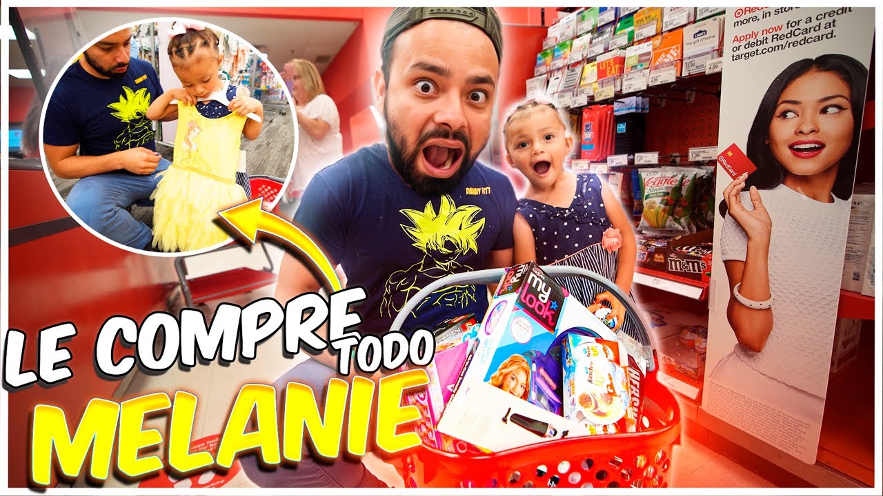 LE COMPRAMOS A MELANIE TODO LO QUE METIERA EN EL CARRITO