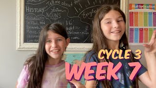 Cycle 3 Week 7, Classical Conversations Foundations Memory Work