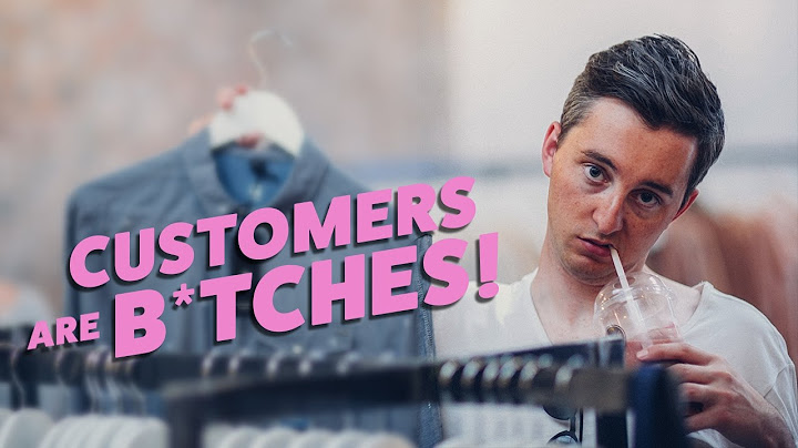Worst Sales Assistant Ever