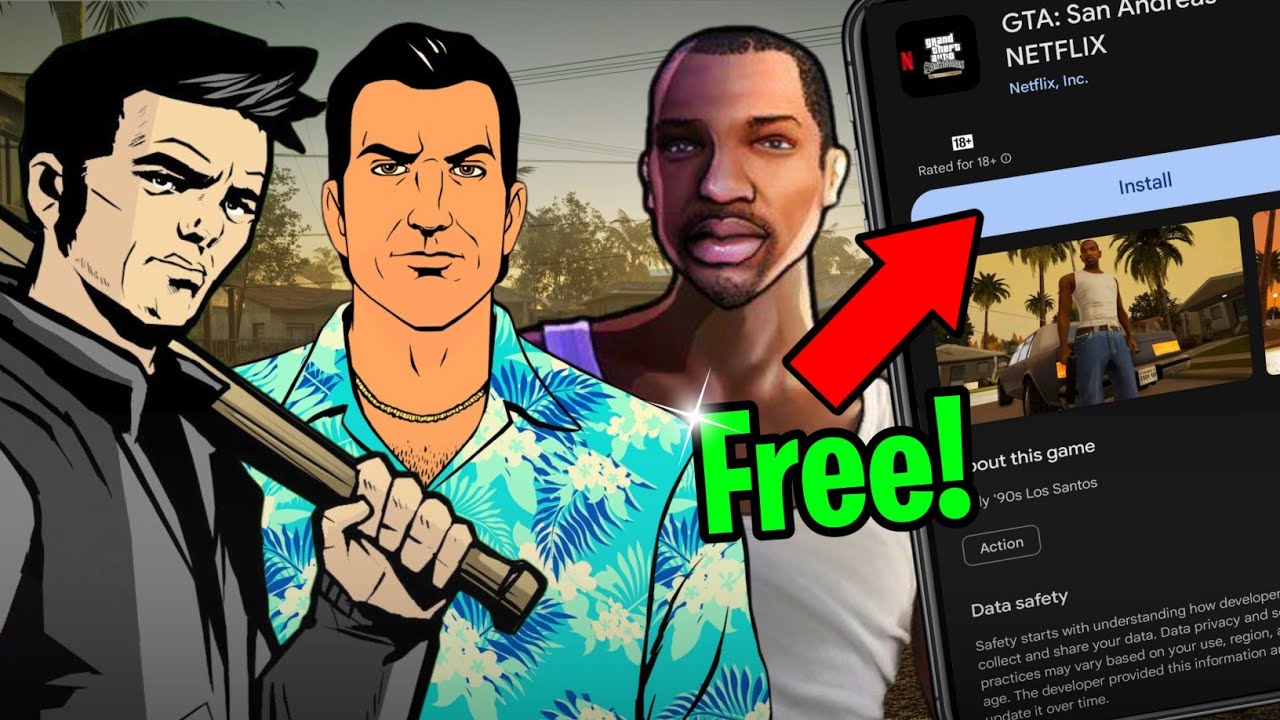 How To Access GTA Trilogy For Free On Netflix