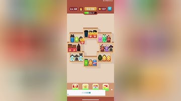 Goods Sorting Level 68 Solution Walkthrough 