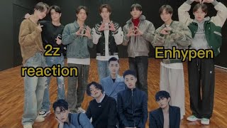 2z reaction Enhypen - Blessed Cursed mv