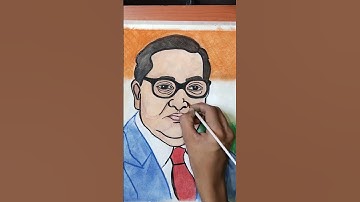 Dr Br Ambedkar drawing , #shorts #drawing #ambedkar
