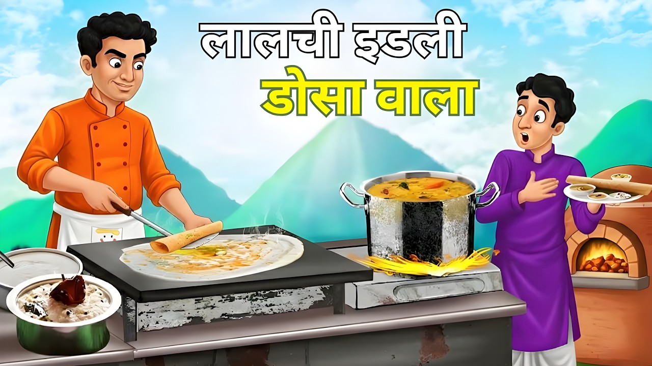 लालची इडली डोसा वाला । LALCHI IDALI DOSA WALA । LIFE LESSON । INSPIRATIONAL STORIES
