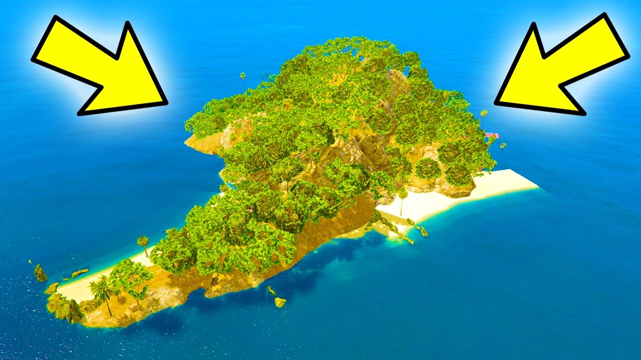 A SECRET ISLAND IN GTA 5!! (Hidden Island - GTA 5 Mods) - YouTube