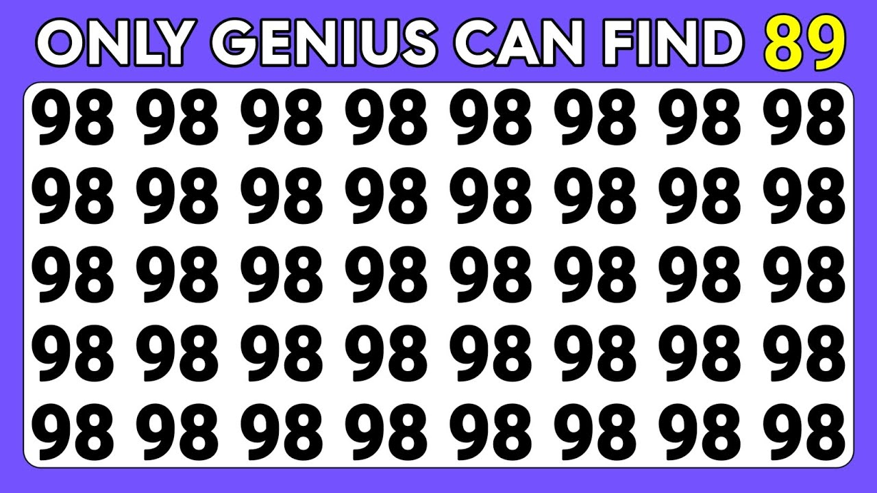 Find The ODD One Out | Numbers and Letters | Emoji Edition | Genius Can Spot The Different Odd One