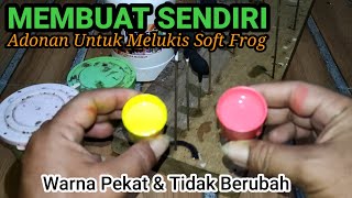 Cara Membuat Soft frog - Trik Membuat Adonan Untuk Melukis Soft frog - Oasiz Lure screenshot 5