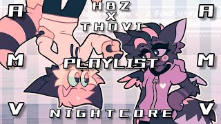 HBz x THOVI - Playlist (Animation by @crispytyph) HQ ✘ Nightcore | AMV