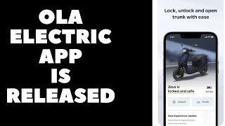 OLA ELECTRIC APP is released on iOS/Android | Ola Electric | Namaste Techy | Move OS 2.0 #shorts screenshot 4