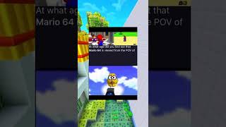 In Super Mario 64 At What Age? #supermario