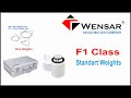 F1 1mg to 500mg - F1 Set Weights