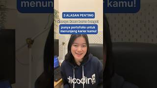 3 alasan penting kenapa harus punya portofolio!