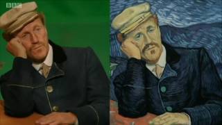 BBC piece about Loving Vincent, the world’s first fully painted feature film,