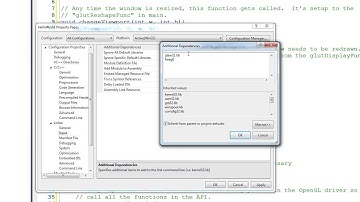 Tutorial 1 - Setting up an OpenGL Project in Visual Studio 2010