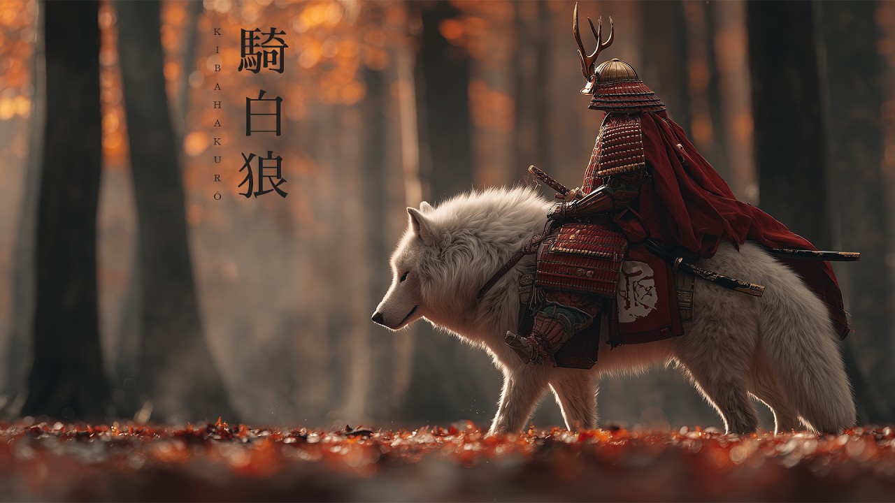 KIBAHAKURŌ（騎白狼） — Japanese Zen Music of the Rider of the White Wolf