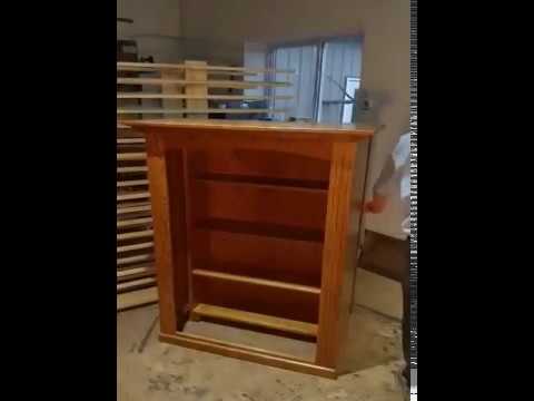 Usa Gun Cabinets Hidden Cabinet Youtube