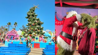 Grinchmas is Back at Universal Studios Hollywood & The Grinch Made Me Eat an Onion