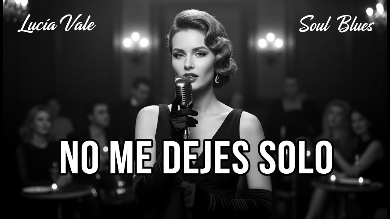 No Me Dejes Solo | Spanish Soul Blues | Lucia Vale
