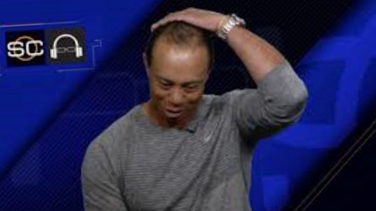 DAMN, TIGER WOODS IS ALMOST BALD! - YouTube