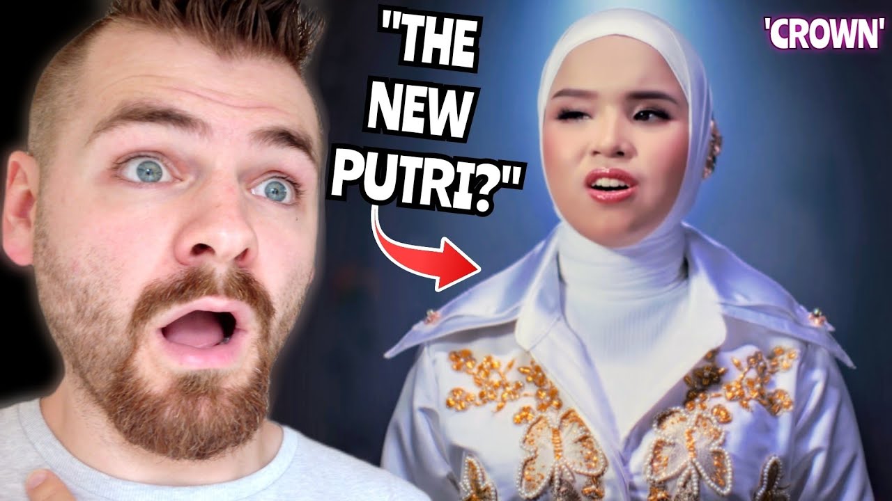 British Guy Reacts to Putri Ariani - "Crown" (Official Music Video) | REACTION